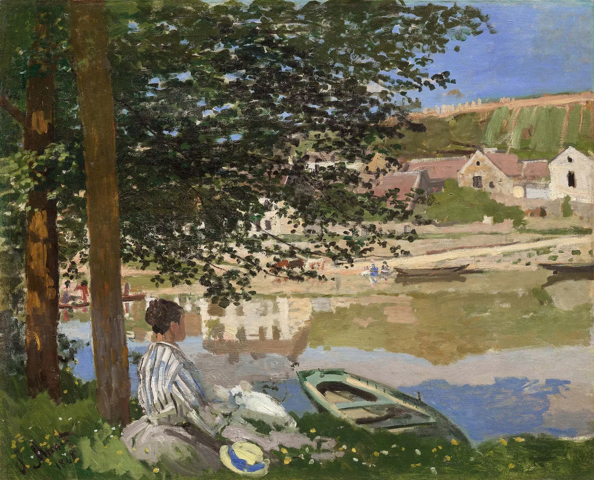 On the Bank of the Seine, Bennecourt