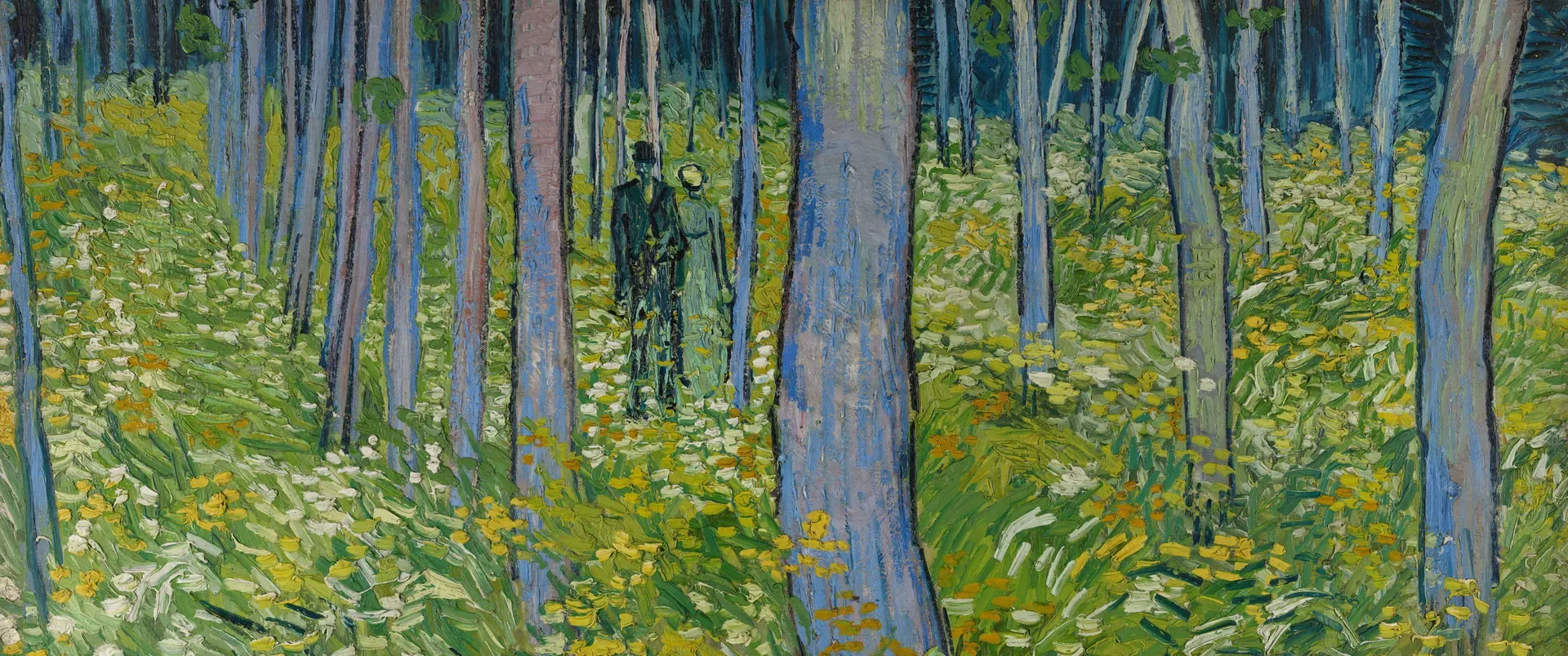 Undergrowth with Two Figures